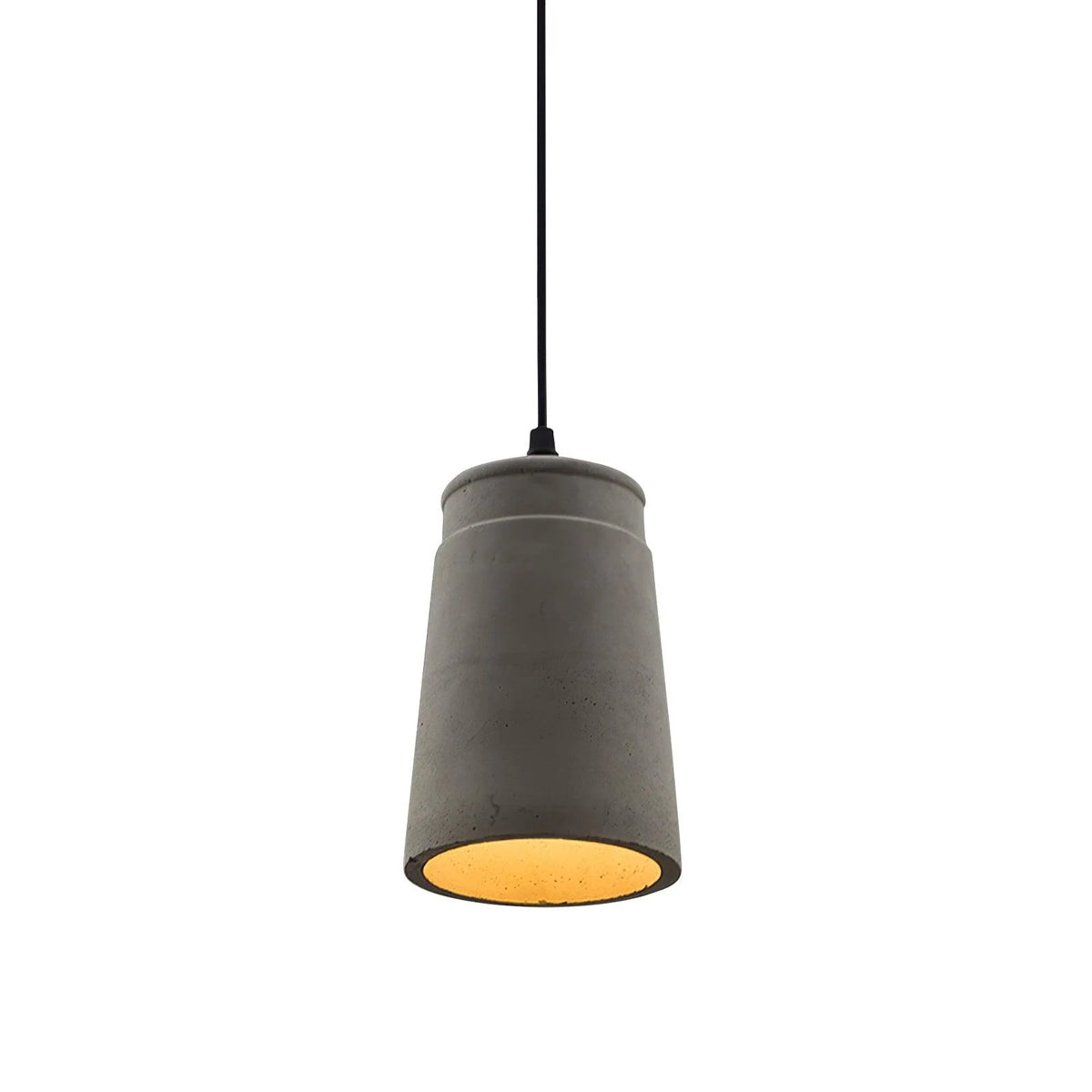 Pendant Light | Industrial Cement & E26/E27 Socket | 140 cm Cable