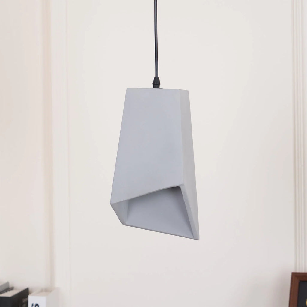 Pendant Light | Industrial Cement & E26/E27 Socket | 140 cm Cable