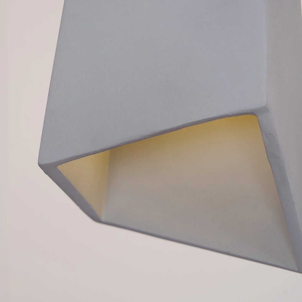 Pendant Light | Industrial Cement & E26/E27 Socket | 140 cm Cable