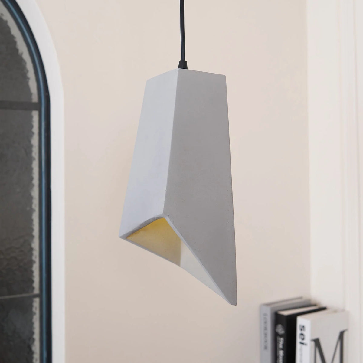 Pendant Light | Industrial Cement & E26/E27 Socket | 140 cm Cable