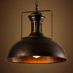 Pendant Light | Industrial Retro Metal Shade & Adjustable Chain