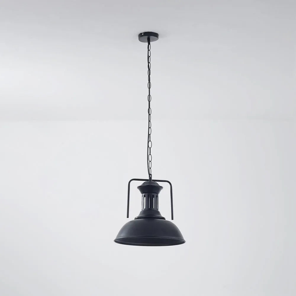 Pendant Light | Industrial Retro Metal Shade & Adjustable Chain