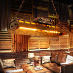 Pendant Light | Industrial Steampunk Bronze Finish & Adjustable Chain