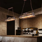 Pendant Light | Industrial Steampunk Bronze Finish & Adjustable Chain