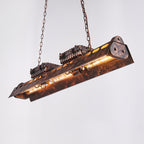 Pendant Light | Industrial Steampunk Bronze Finish & Adjustable Chain