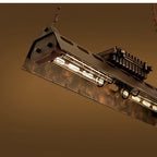 Pendant Light | Industrial Steampunk Bronze Finish & Adjustable Chain