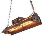 Pendant Light | Industrial Steampunk Bronze Finish & Adjustable Chain