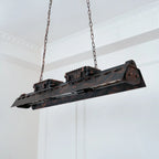 Pendant Light | Industrial Steampunk Bronze Finish & Adjustable Chain