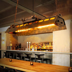 Pendant Light | Industrial Steampunk Bronze Finish & Adjustable Chain