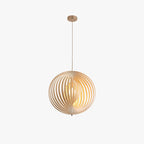 Pendant Light | Japanese-Inspired LED & Wood Shade