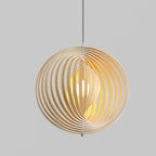 Pendant Light | Japanese-Inspired LED & Wood Shade