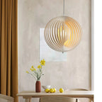 Pendant Light | Japanese-Inspired LED & Wood Shade