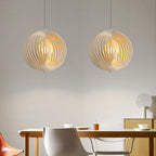 Pendant Light | Japanese-Inspired LED & Wood Shade