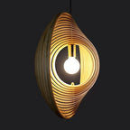 Pendant Light | Japanese-Inspired LED & Wood Shade