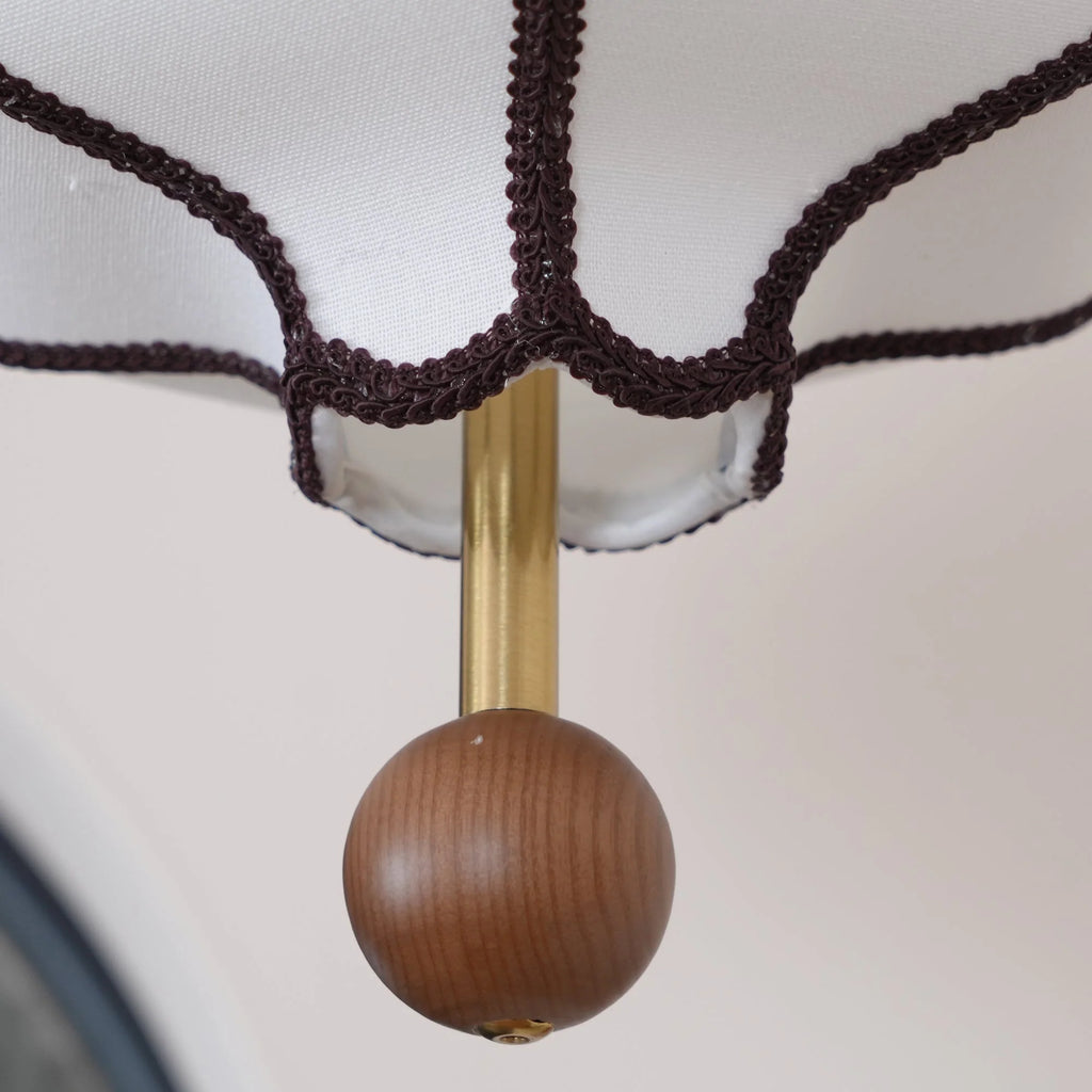 Pendant Light | Lantern Fabric Shade & Warm Ambient Glow