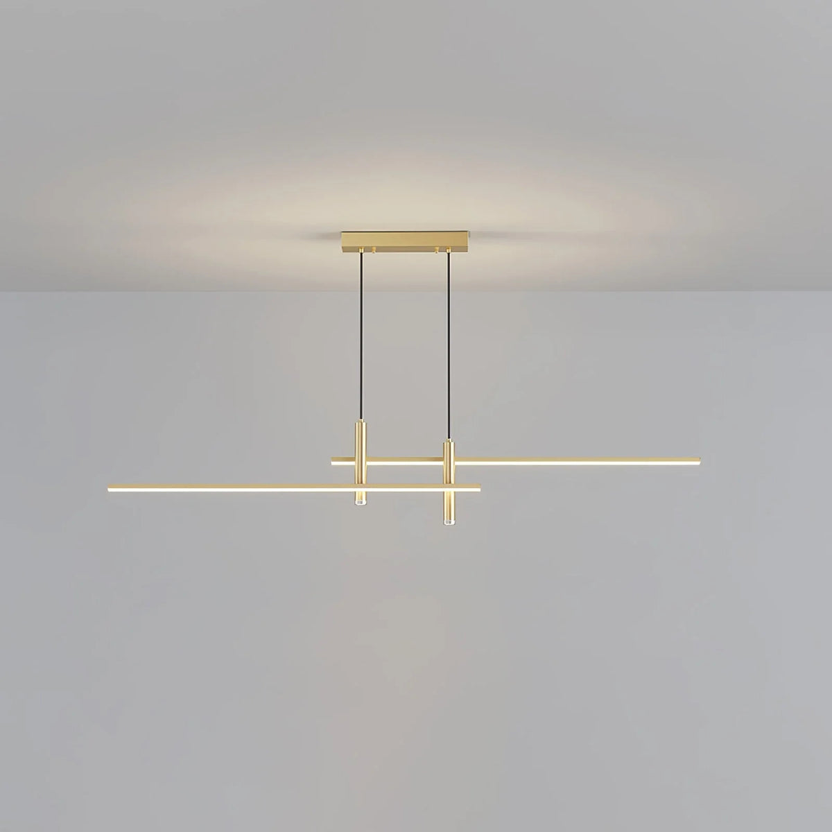 Pendant Light | Linear Metal Spotlight & Adjustable Cord