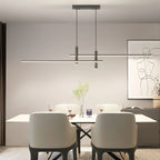 Pendant Light | Linear Metal Spotlight & Adjustable Cord