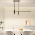 Pendant Light | Linear Metal Spotlight & Adjustable Cord
