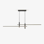 Pendant Light | Linear Metal Spotlight & Adjustable Cord