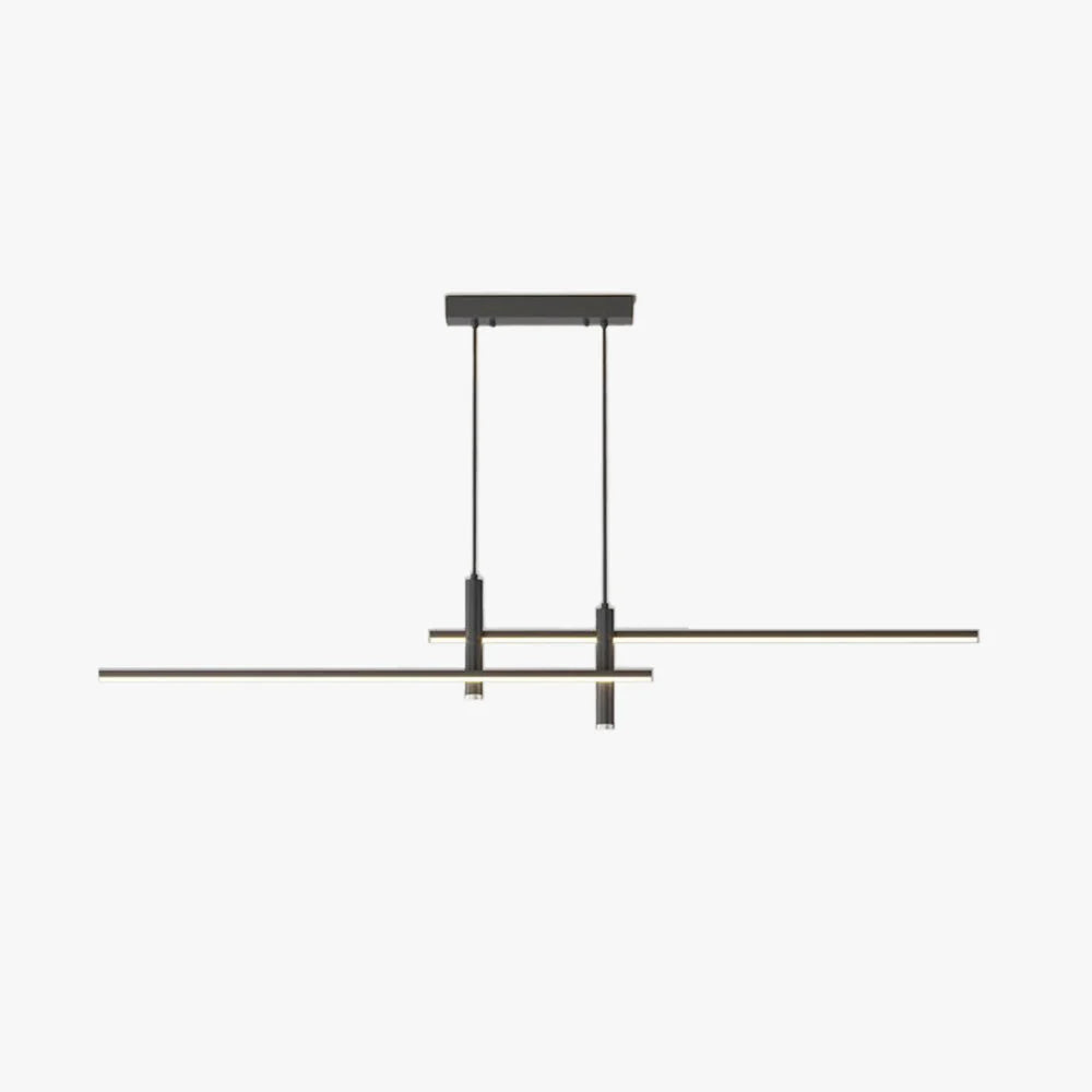 Pendant Light | Linear Metal Spotlight & Adjustable Height