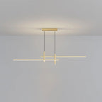 Pendant Light | Linear Metal Spotlight & Adjustable Height