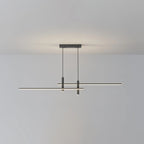 Pendant Light | Linear Metal Spotlight & Adjustable Height