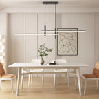 Pendant Light | Linear Metal Spotlight & Adjustable Height