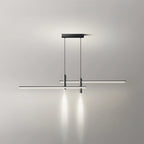 Pendant Light | Linear Metal Spotlight & Adjustable Height