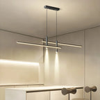 Pendant Light | Linear Metal Spotlight & Adjustable Height