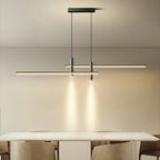 Pendant Light | Linear Metal Spotlight & Adjustable Height
