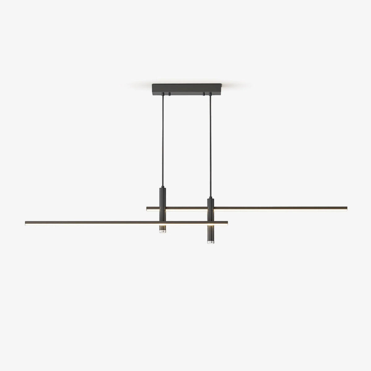Pendant Light | Linear Metal Spotlight & Adjustable Height
