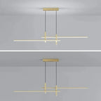 Pendant Light | Linear Metal Spotlight & Adjustable Height