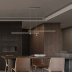 Pendant Light | Linear Metal Spotlight & Adjustable Height
