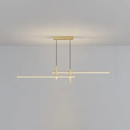 Pendant Light | Linear Metal Spotlight & Adjustable Height