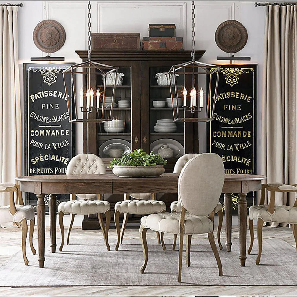 Pendant Light | Metal Diamond Shade & Adjustable Height | 4-Light