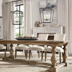 Pendant Light | Metal Diamond Shade & Adjustable Height | 4-Light