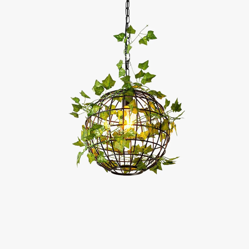 Pendant Light | Metal Globe Shade & Adjustable Chain | E26/E27 Socket