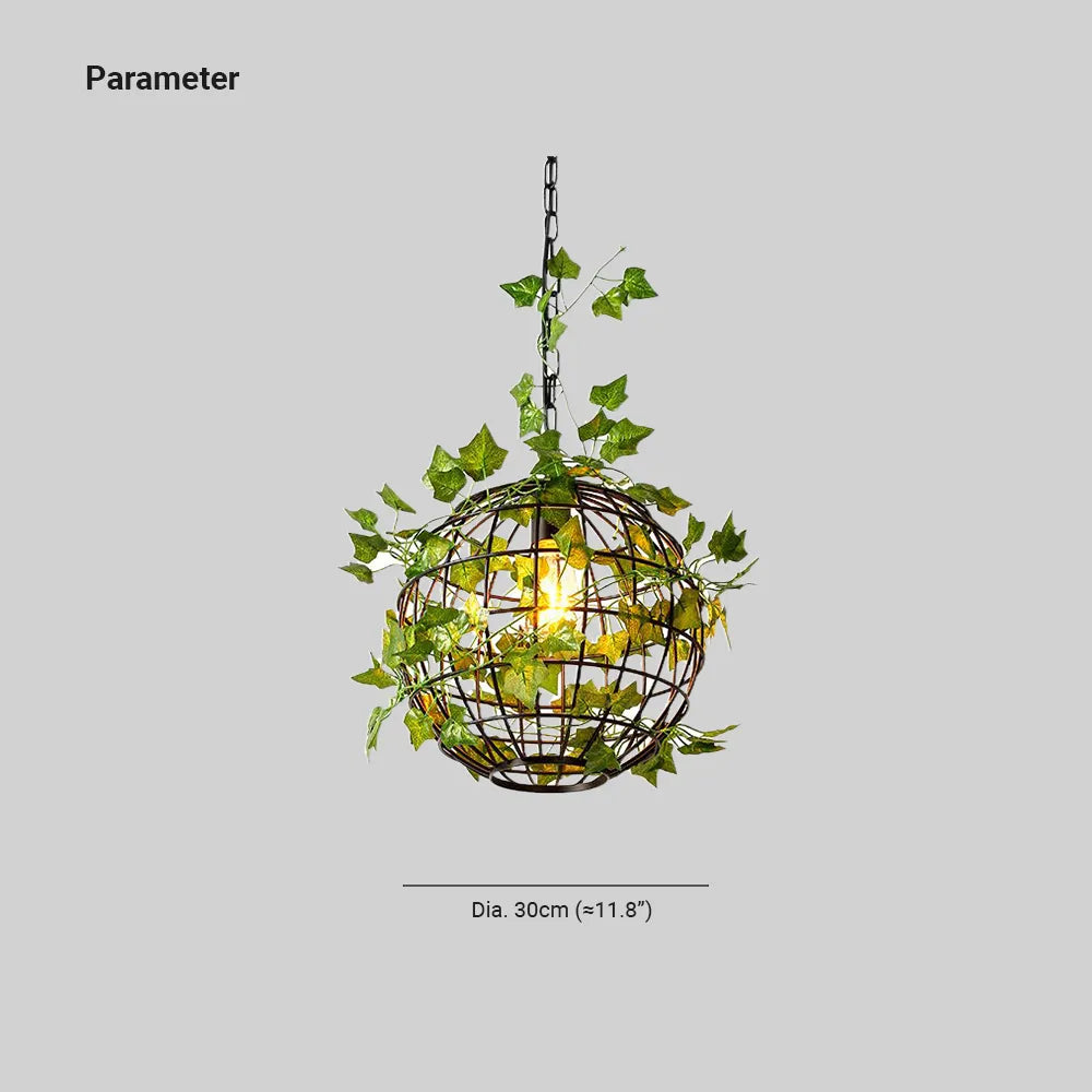 Pendant Light | Metal Globe Shade & Adjustable Chain | E26/E27 Socket