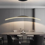 Pendant Light | Metal Linear LED Dimmable & Remote-Controlled