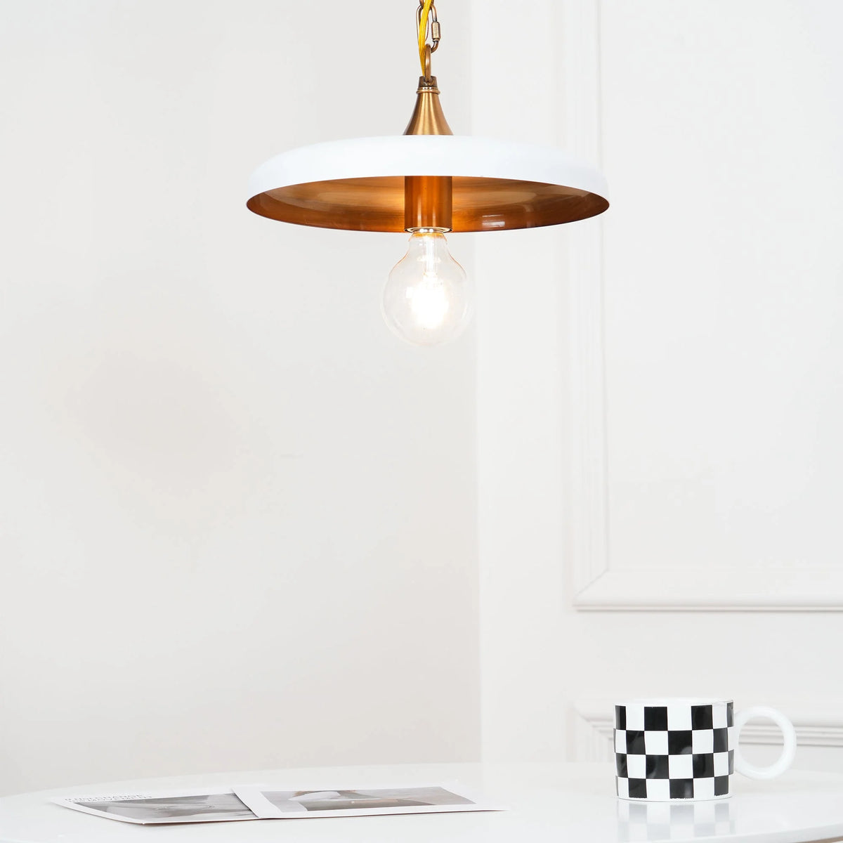 Pendant Light | Metal Shade & Adjustable Chain | 30–50 cm