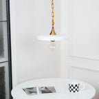 Pendant Light | Metal Shade & Adjustable Chain | 30–50 cm