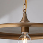 Pendant Light | Metal Shade & Adjustable Chain | 30–50 cm