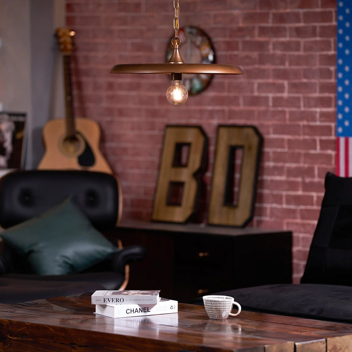 Pendant Light | Metal Shade & Adjustable Chain | 30–50 cm