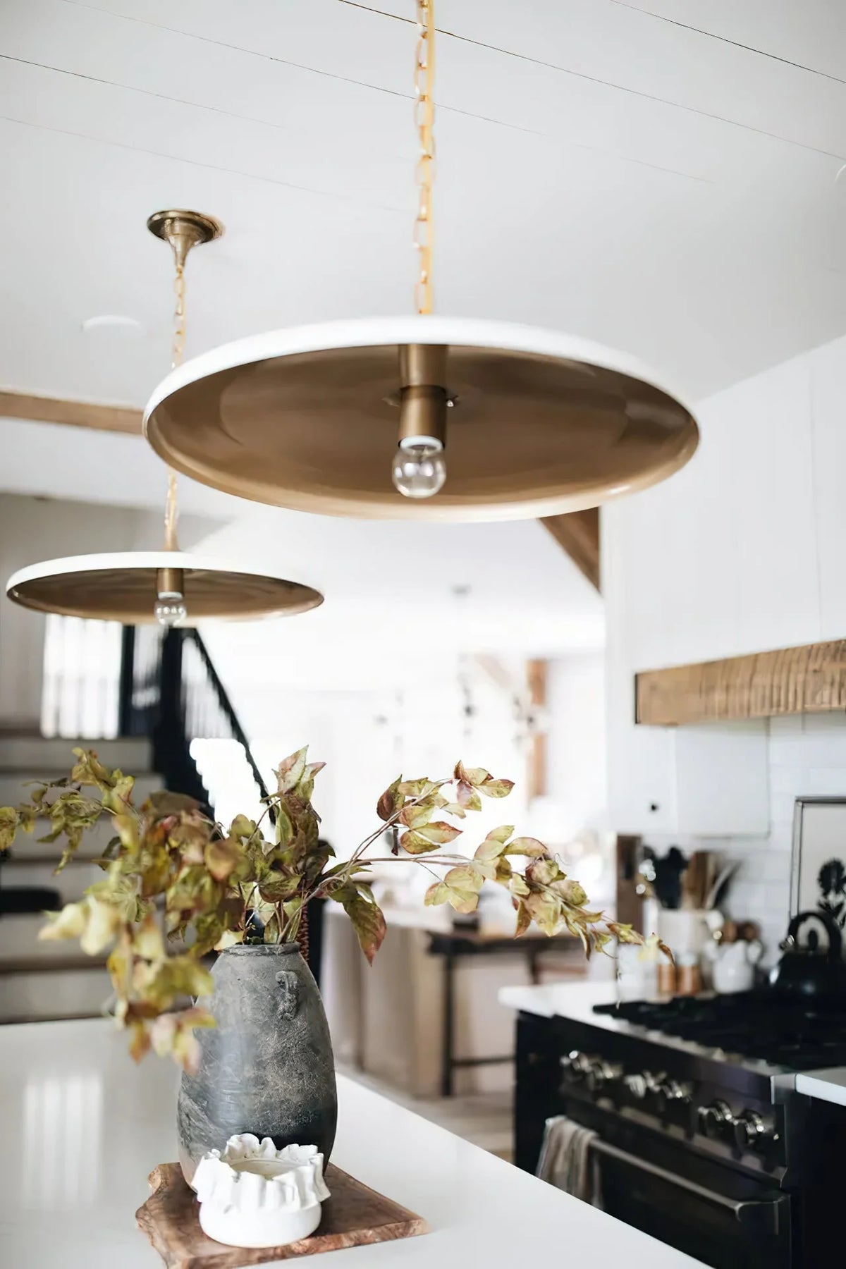 Pendant Light | Metal Shade & Adjustable Chain | 30–50 cm