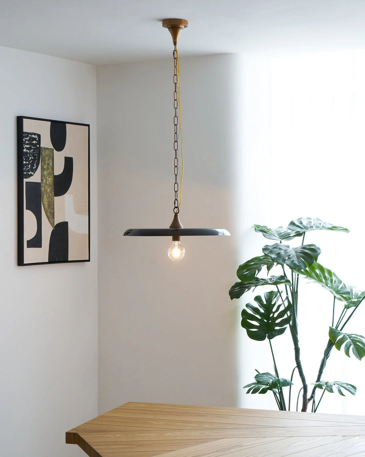 Pendant Light | Metal Shade & Adjustable Chain | 30–50 cm