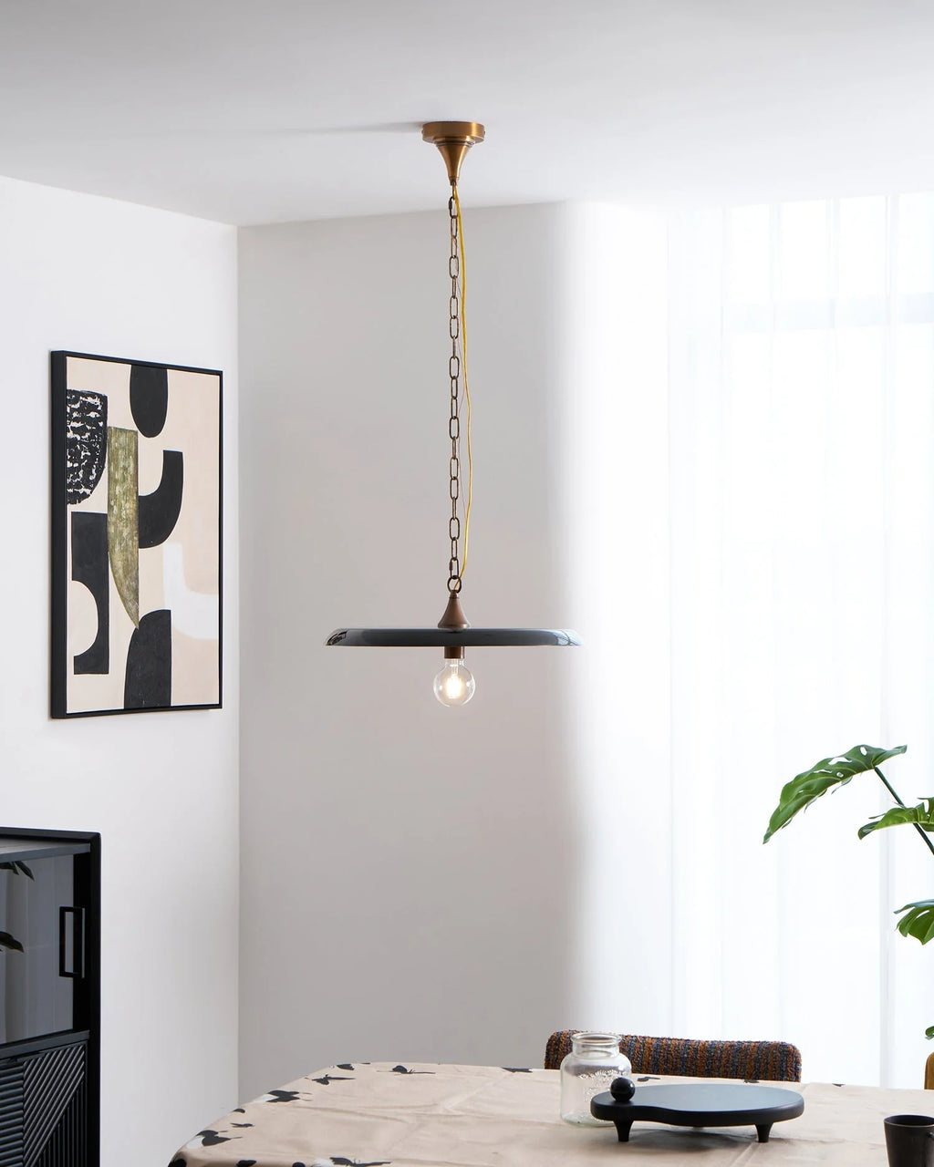 Pendant Light | Metal Shade & Adjustable Chain | 30–50 cm