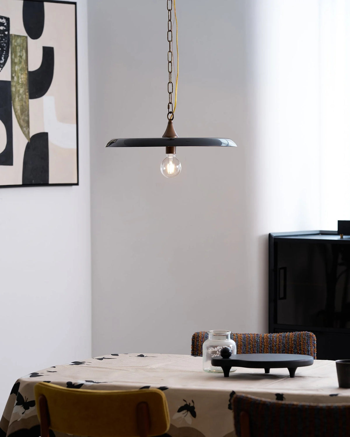 Pendant Light | Metal Shade & Adjustable Chain | 30–50 cm