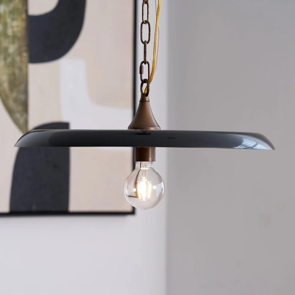 Pendant Light | Metal Shade & Adjustable Chain | 30–50 cm