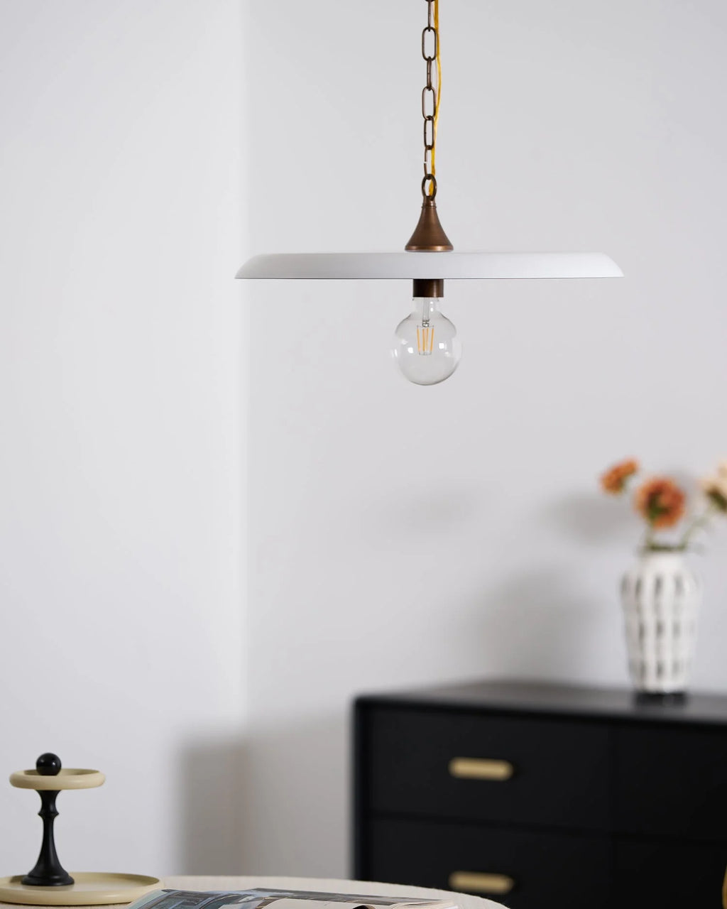 Pendant Light | Metal Shade & Adjustable Chain | 30–50 cm