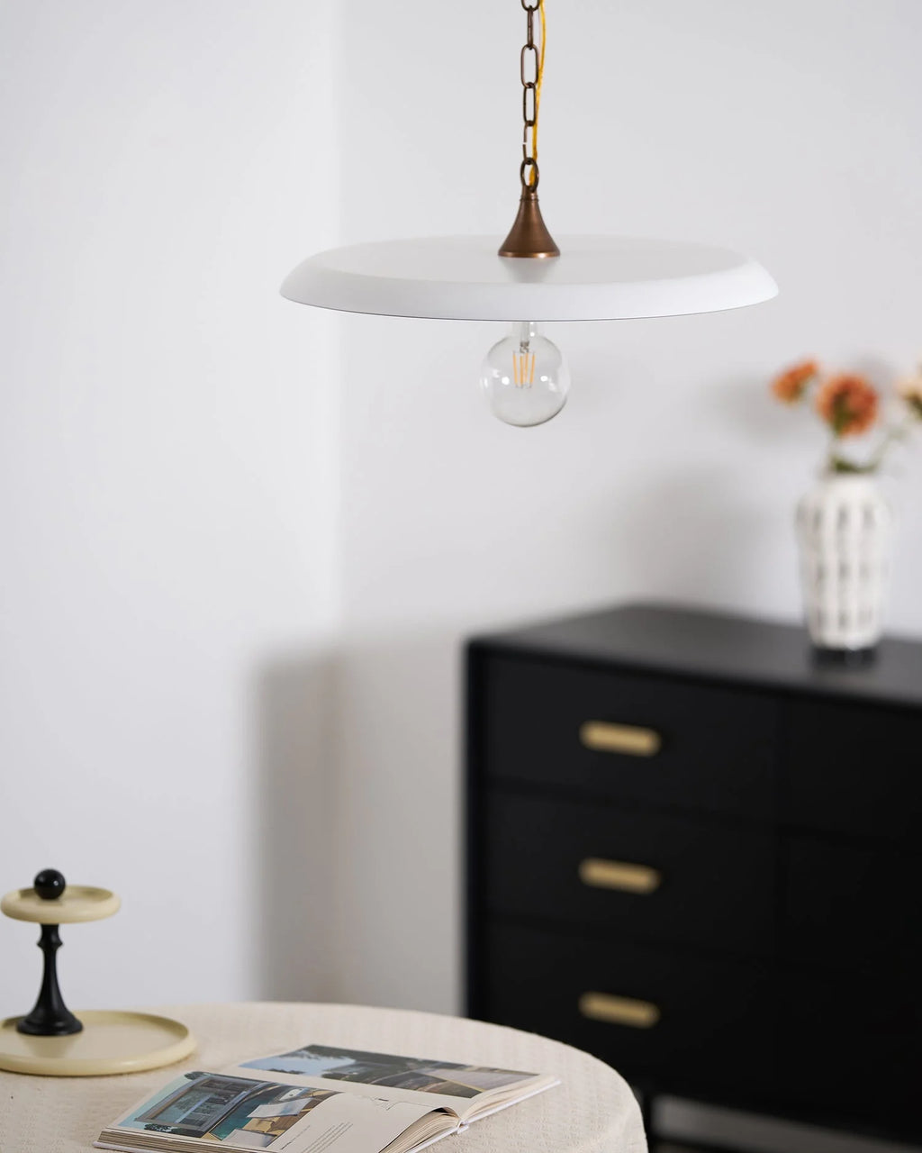 Pendant Light | Metal Shade & Adjustable Chain | 30–50 cm